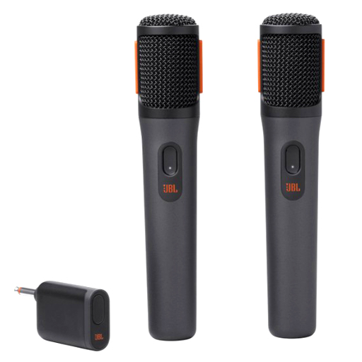 Geräteansichten - JBL PartyBox Wireless Mic’s – 2 Funk-Handsender + 1 Funk-Empfänger - zu mieten bei VEITLIGHT® in Berlin