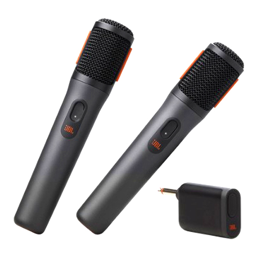 Geräteansichten - JBL PartyBox Wireless Mic’s – 2 Funk-Handsender + 1 Funk-Empfänger - zu mieten bei VEITLIGHT® in Berlin